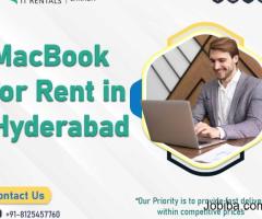 MacBook for Rent in Hyderabad.