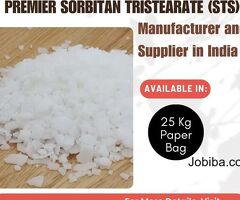 Reliable Sorbitan Tristearate (STS) Manufacturer and Supplier in India