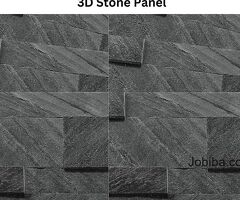 3D Stone Panel