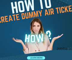 How to Create Dummy Air Ticket ?