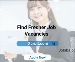 Find Fresher Job Vacancies on Xcruit
