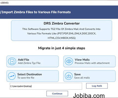 DRS Zimbra Converter: Advanced & Affordable Solution