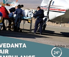 Get Emergency Patient Transportation by Vedanta Air Ambulance Service in Raipur