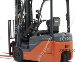 Rent Toyota Electric Forklift in Chennai - SFS Equipments