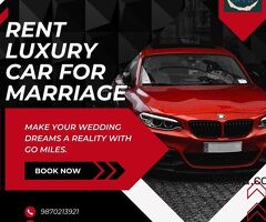 Luxury Car for Marriage: Go Miles Has You Covered