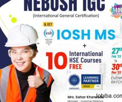 Never Before Combo Offer on NEBOSH IGC