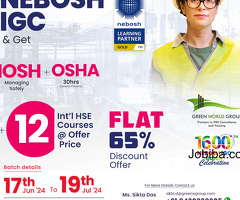 Fuel Your Aspiration with  Nebosh Course in Jharkhand