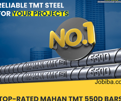 Top-Rated Mahan TMT 550D Bars - Reliable TMT Steel for Your Projects