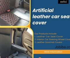 Artificial leather car seat cover