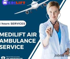 Use Medilift Air Ambulance Service in Siliguri for Emergency Medical Shifting