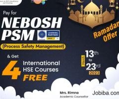 Grab more Career opportunities with NEBOSH PSM