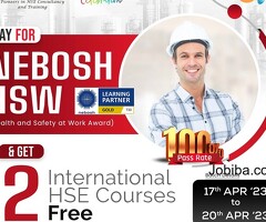 Take your career to the next level with NEBOSH HSW ..!!