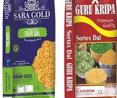 High Quality Multi- Coloured Pulses Bags or Dal Bags Manufacturer, Supplier and Exporter