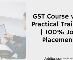 Minimum 50% off on GST Course with Practical Training with 100% Job Placement